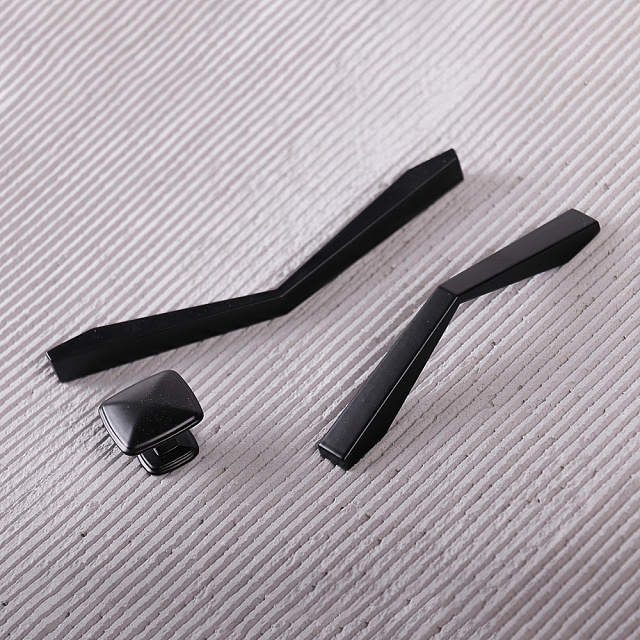 Ручка мебельная Larvij Скоба, 96 мм, черный, L4.006.96BL - Фото 7