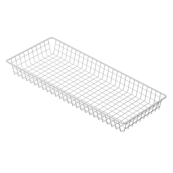 Корзина проволочная Larvij, 893x85x368 мм, белый, L951008-35WH