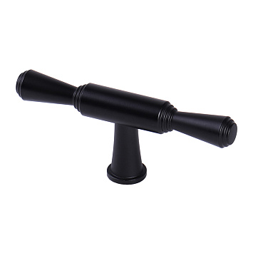 Ручка мебельная Larvij, 81x32x14 мм, черный, L4.knob16BL