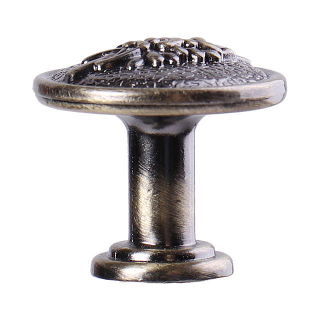 Ручка мебельная Larvij, 25x25x22 мм, антик бронза, L4.knob12AB - Фото 2