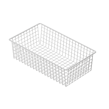 Корзина проволочная Larvij, 643x185x368 мм, белый, L95718-35WH