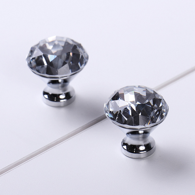 Ручка мебельная Larvij, 31x31x32 мм, xром, L4.knob07CRT - Фото 5