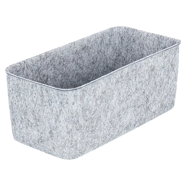 Органайзеры войлочные Larvij, 25x10x25 мм, серый, 4 шт., LAJ133005LG - Фото 3