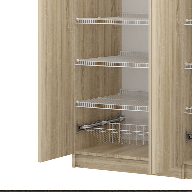 Обувница проволочная Larvij, 393x555 мм, белый, L9455WH - Фото 4