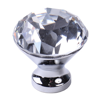 Ручка мебельная Larvij, 31x31x32 мм, xром, L4.knob07CRT