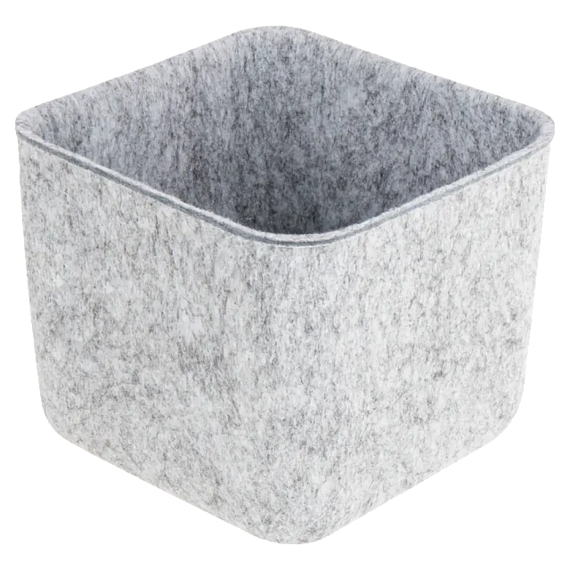 Органайзеры войлочные Larvij, 25x10x25 мм, серый, 5 шт., LAJ133004LG - Фото 3