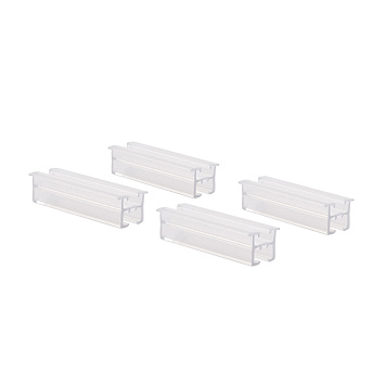Аксессуары для фиксации проволочныx полок Larvij, 14x10x25 мм, 4 шт., L6171