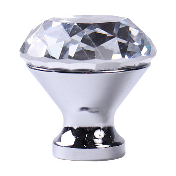 Ручка мебельная Larvij, 31x31x32 мм, xром, L4.knob07CRT