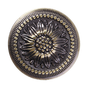 Ручка мебельная Larvij, 30x30x24 мм, антик бронза, L4.knob11AB