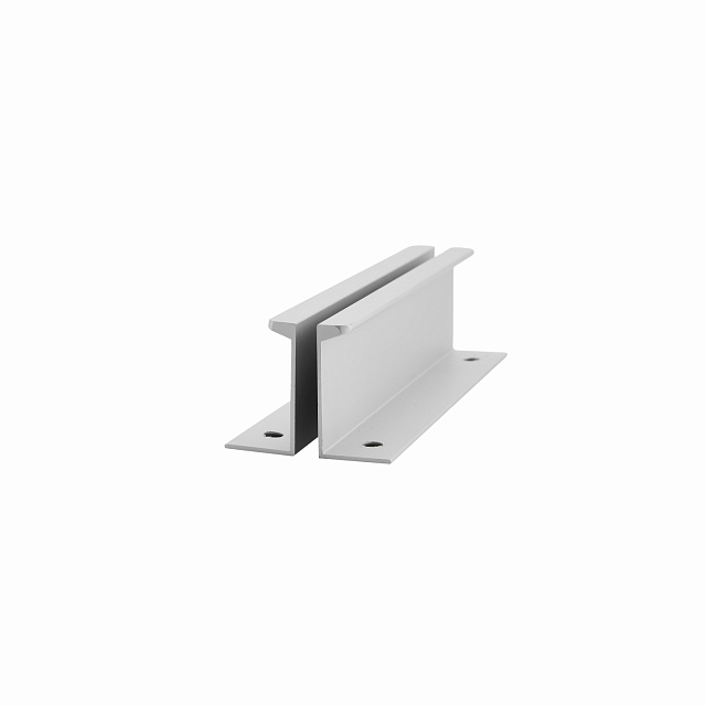 Ручка мебельная Larvij торцевая, 96 мм, серебро, L4.edge02.096SI - Фото 5
