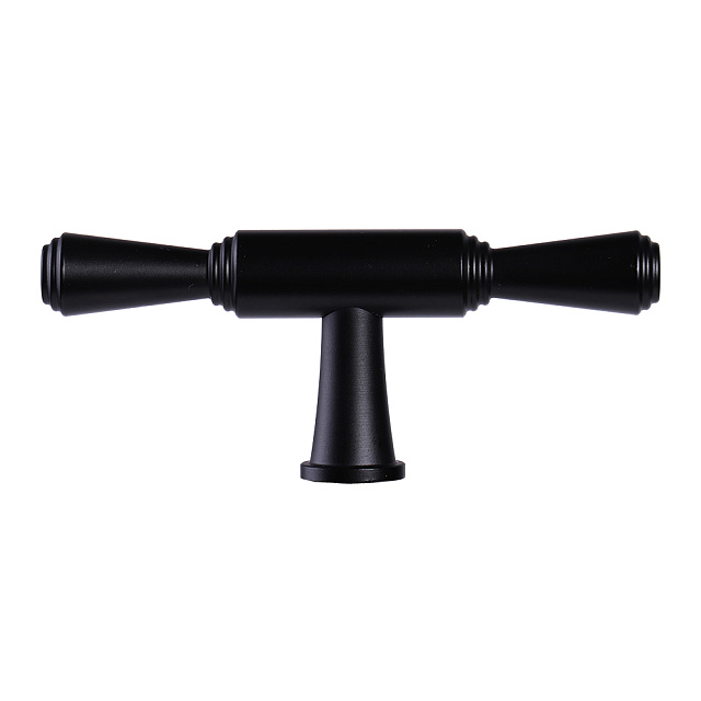 Ручка мебельная Larvij, 81x32x14 мм, черный, L4.knob16BL - Фото 5