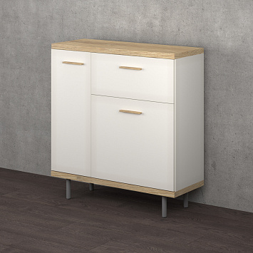 Ножка мебельная Larvij, 250xØ30 мм, серебро, L61R25MS30