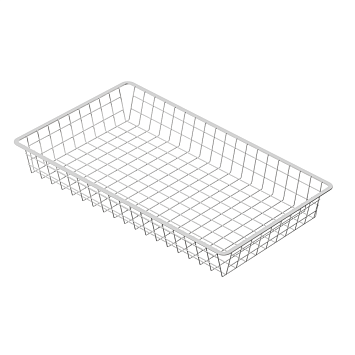 Корзина проволочная Larvij, 643x85x368 мм, белый, L95708-35WH