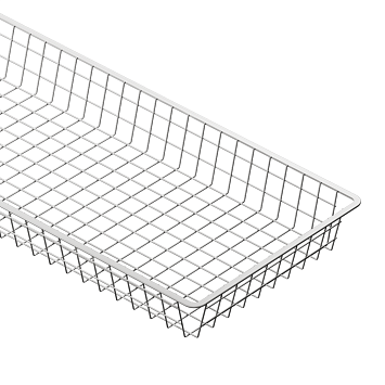 Корзина проволочная Larvij, 893x85x368 мм, белый, L951008-35WH
