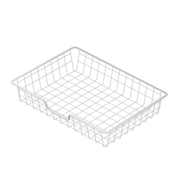 Корзина проволочная на трении Larvij, 590x100x424 мм, белый, L9539WH